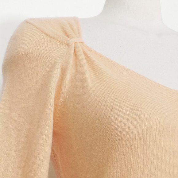 Orange 100% Cashmere V-Neck Sweater L - Picture 3 of 3